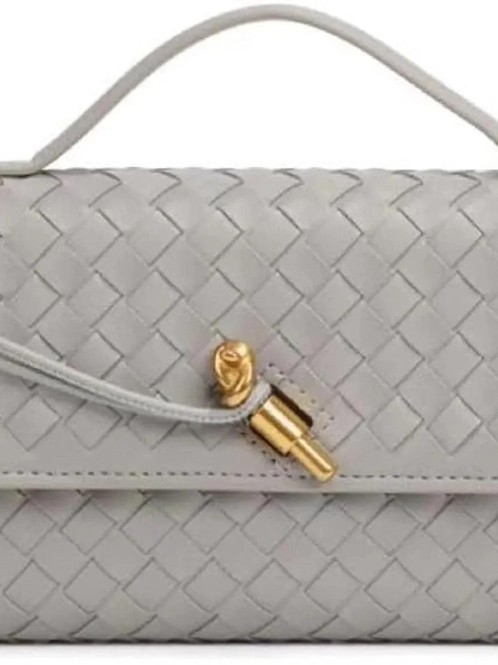 Leather Shoulder Handbag Casual Crossbody Bags with Detachable Chain